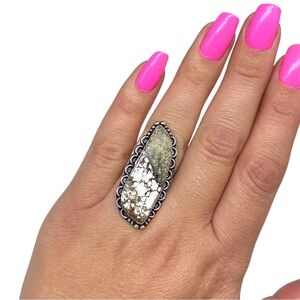 Hand Crafted Silver and Gold Ring